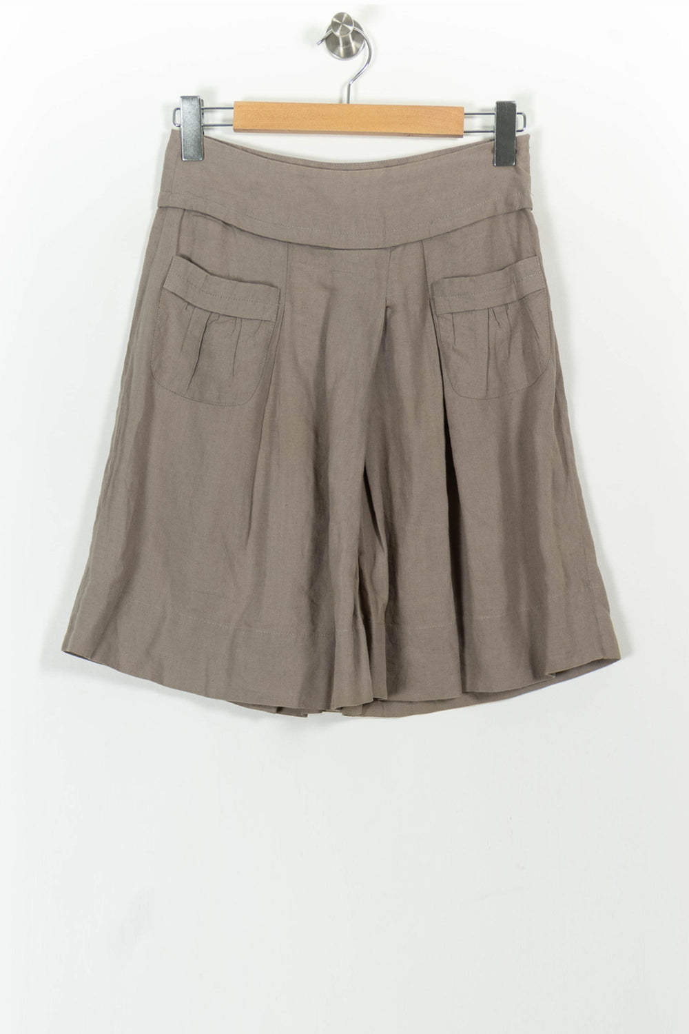 Jupe Courte Grise - Taille M/38 de la marque Comptoir des Cotonniers | PARAD37805 - Vendu par Paradigme - Image 2