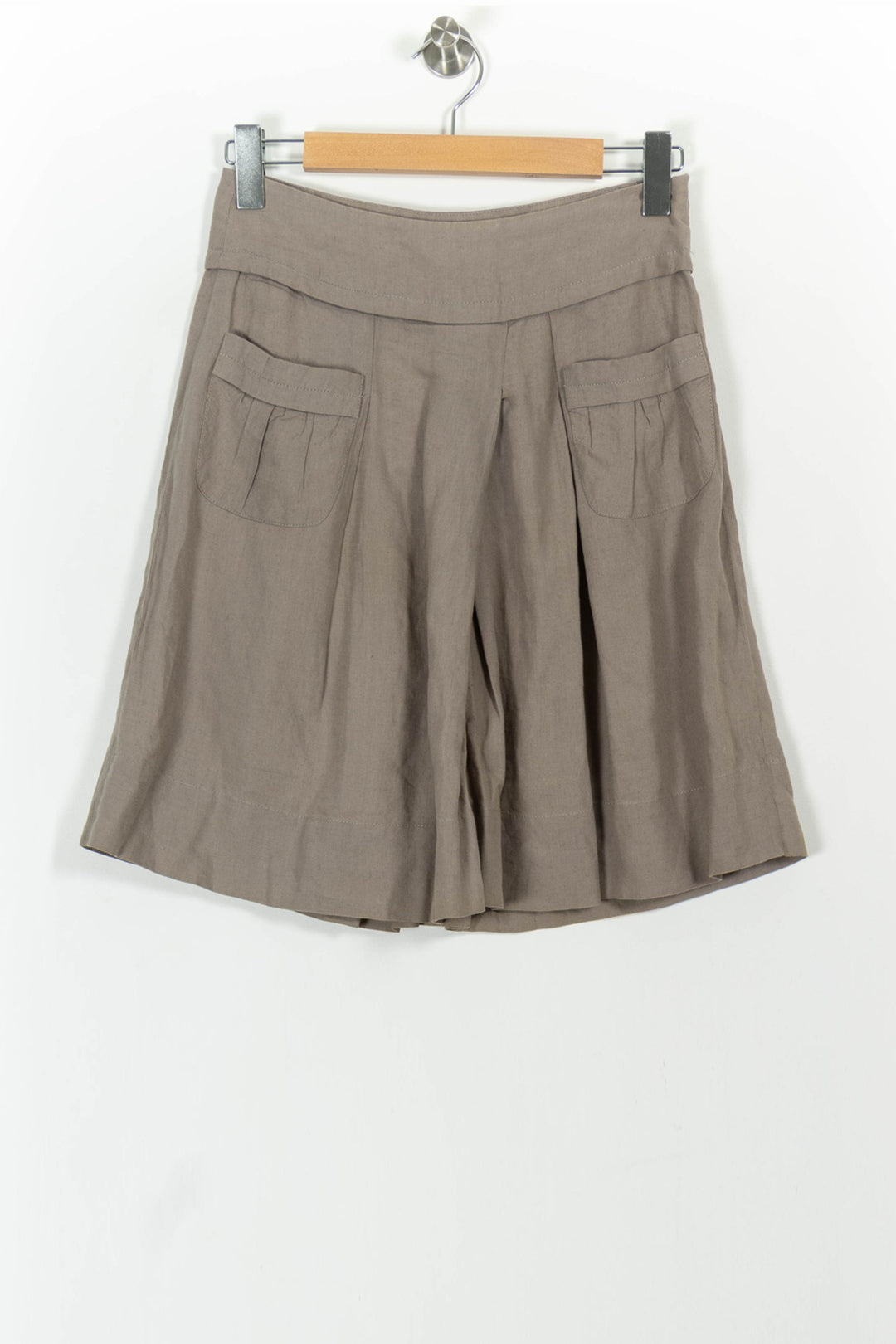 Jupe Courte Grise - Taille M/38 de la marque Comptoir des Cotonniers | PARAD37805 - Vendu par Paradigme - Image 2