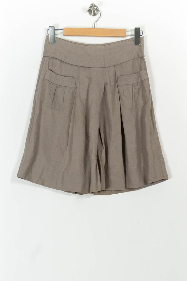 Jupe Courte Grise - Taille M/38 de la marque Comptoir des Cotonniers | PARAD37805 - Vendu par Paradigme - Image 2
