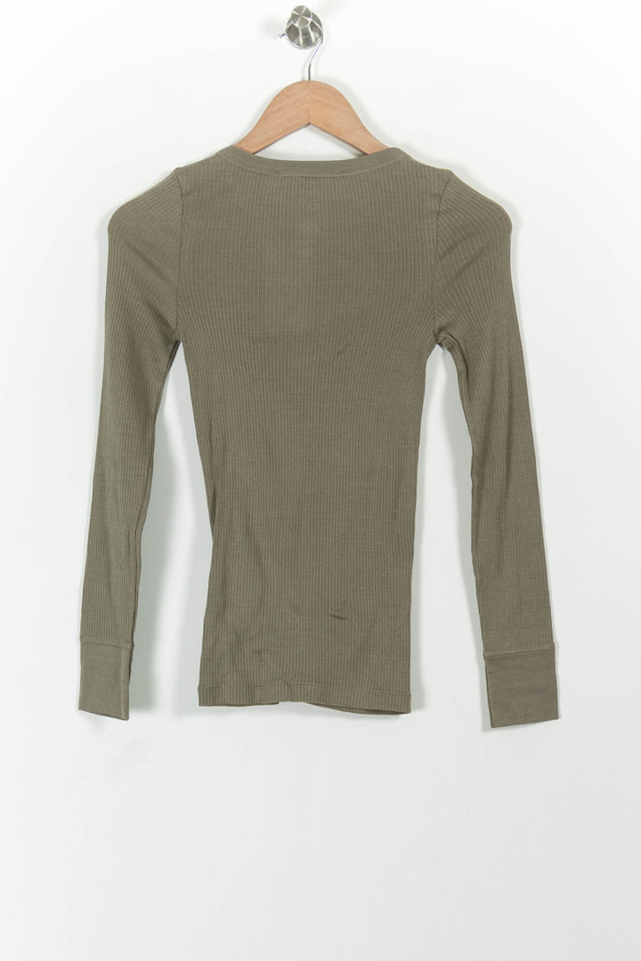 Henley Vert - Taille S/36 de la marque Vanessa Bruno | PARAD37822 - Vendu par Paradigme - Image 4