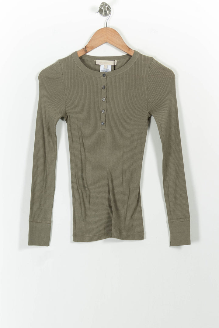 Henley Vert - Taille S/36 de la marque Vanessa Bruno | PARAD37822 - Vendu par Paradigme - Image 2