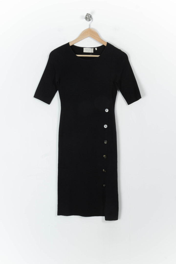 Robe Midi Noire - Taille XS/34 de la marque Marie Sixtine | PARAD37825 - Vendu par Paradigme - Image 2