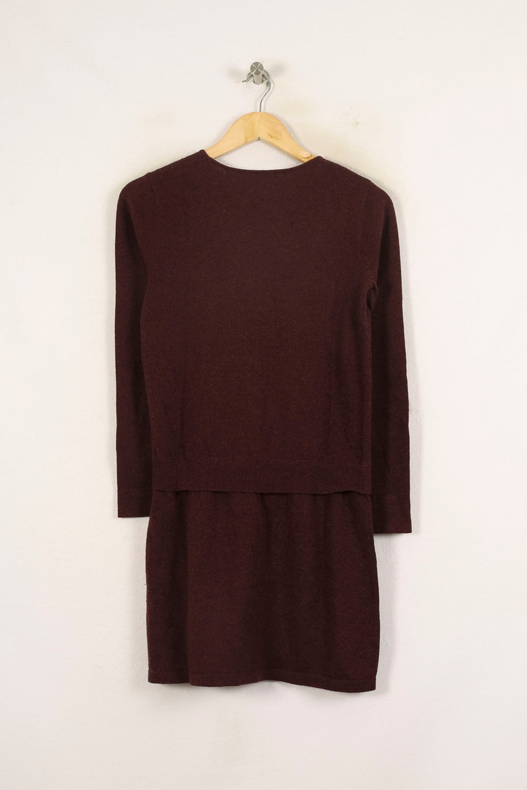 Robe Manches Longues Bordeaux - Taille XS/34 de la marque Essentiel Antwerp | PARAD37827 - Vendu par Paradigme - Image 4