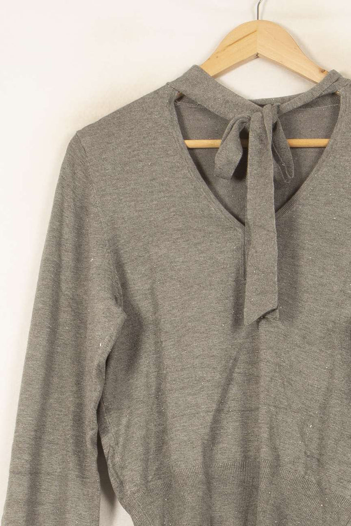 Pull Gris - Taille XS/34 de la marque ZAPA | PARAD37829 - Vendu par Paradigme - Image 3