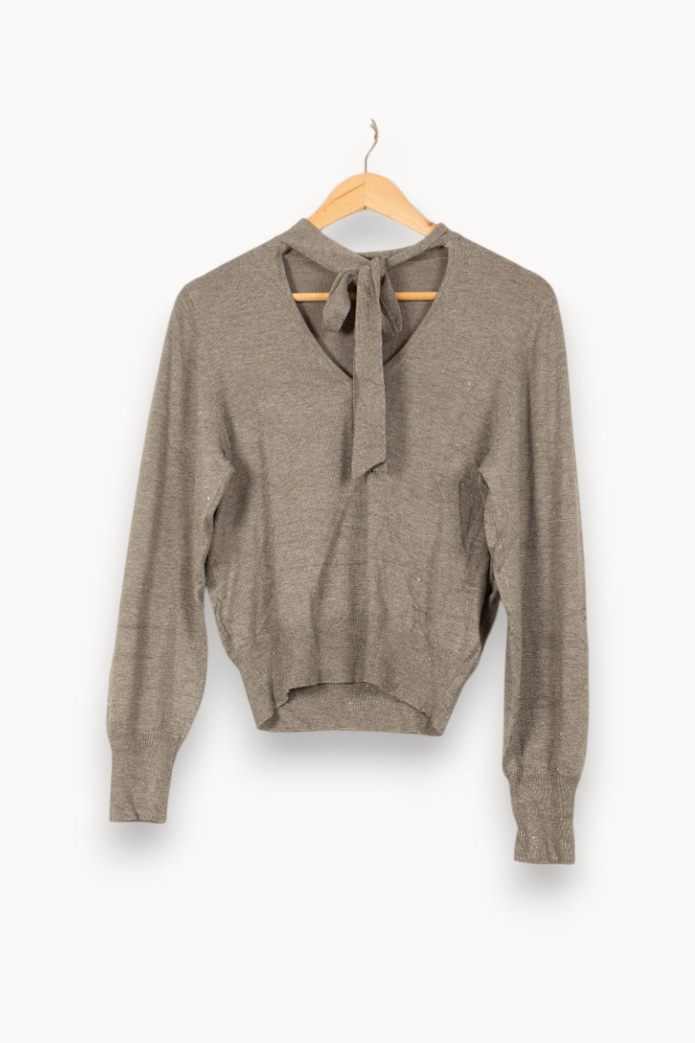Pull Gris - Taille XS/34 de la marque ZAPA | PARAD37829 - Vendu par Paradigme - Image 2