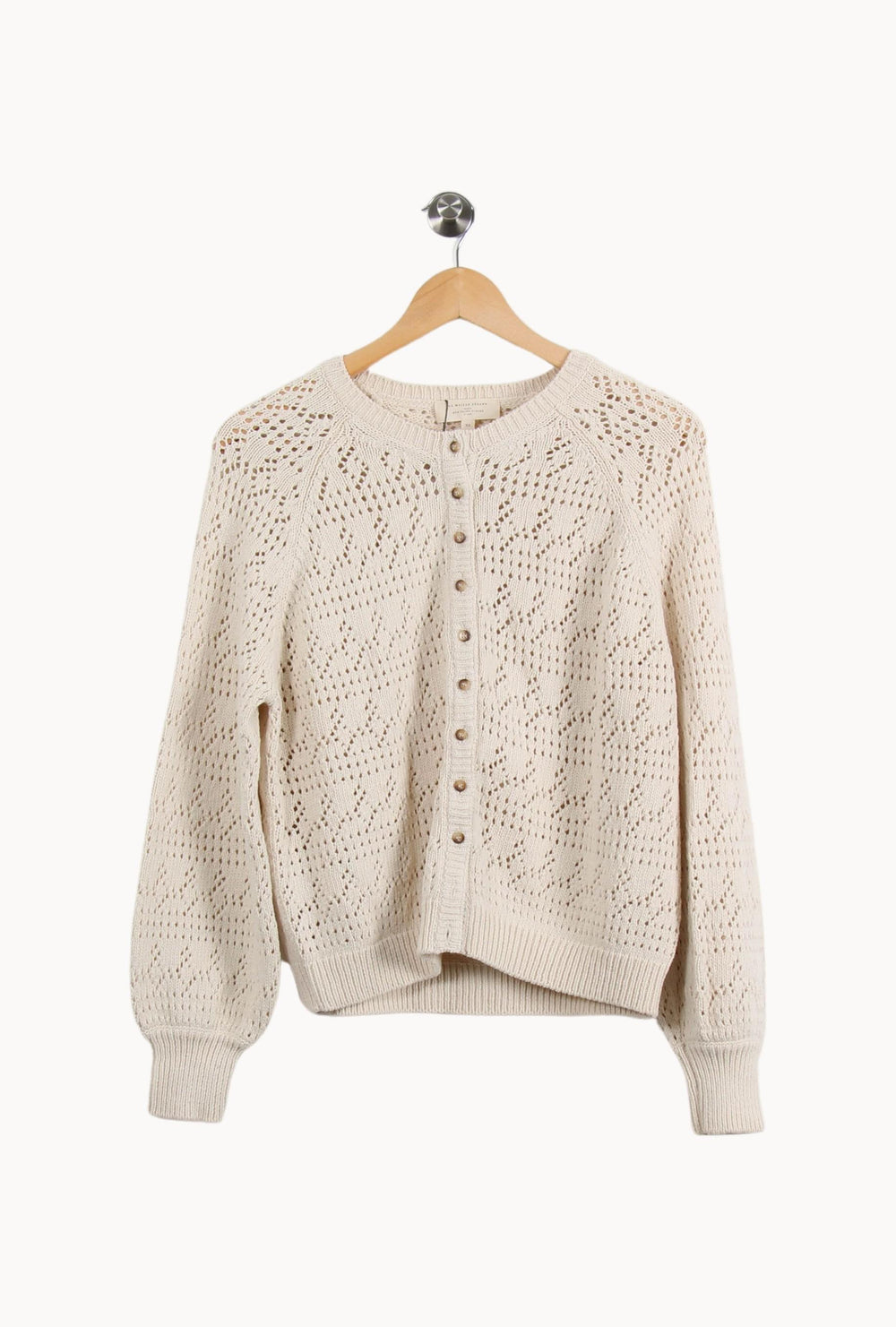 Cardigan Blanc - Taille XS/34 de la marque Sézane | PARAD37832 - Vendu par Paradigme - Image 2