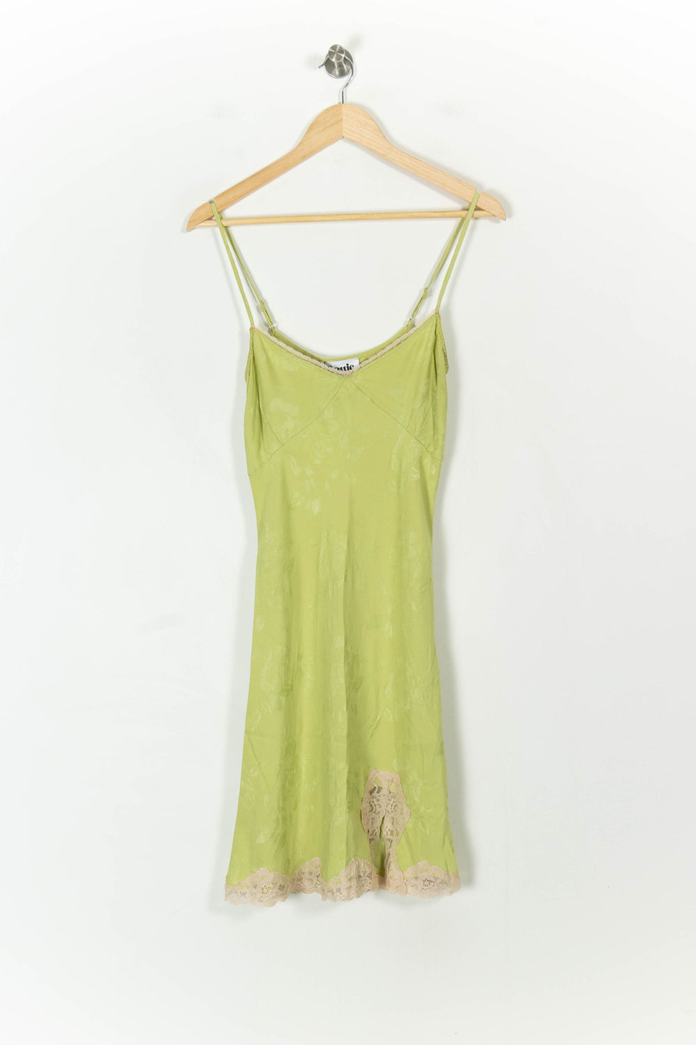Robe Nuisette Verte et Beige - Taille S/36 de la marque Rouje | PARAD37842 - Vendu par Paradigme - Image 2