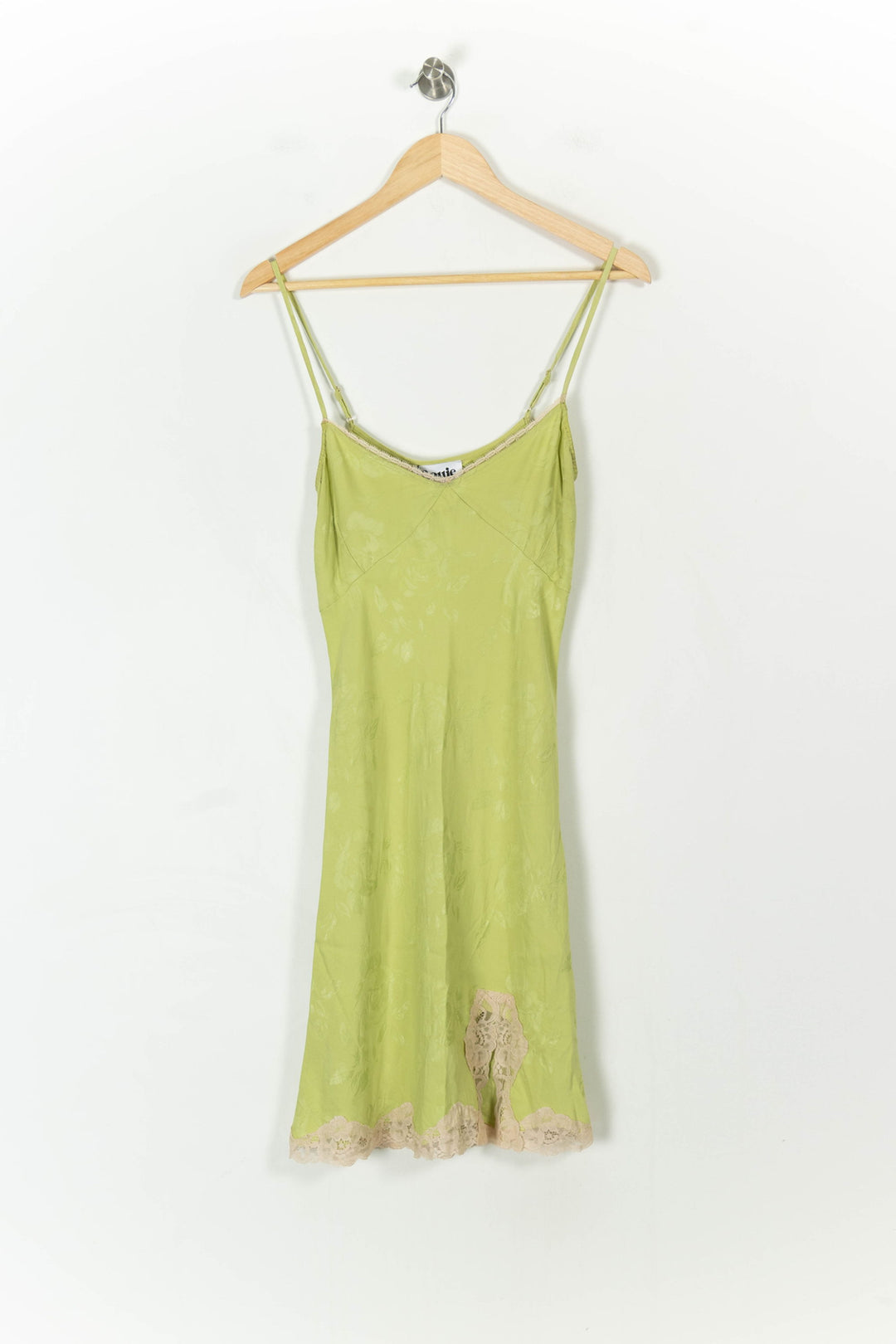 Robe Nuisette Verte et Beige - Taille S/36 de la marque Rouje | PARAD37842 - Vendu par Paradigme - Image 2