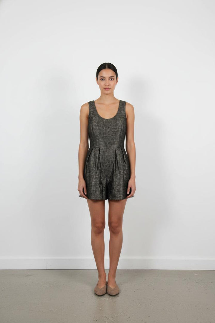 Robe Courte Dorée - Taille M/38