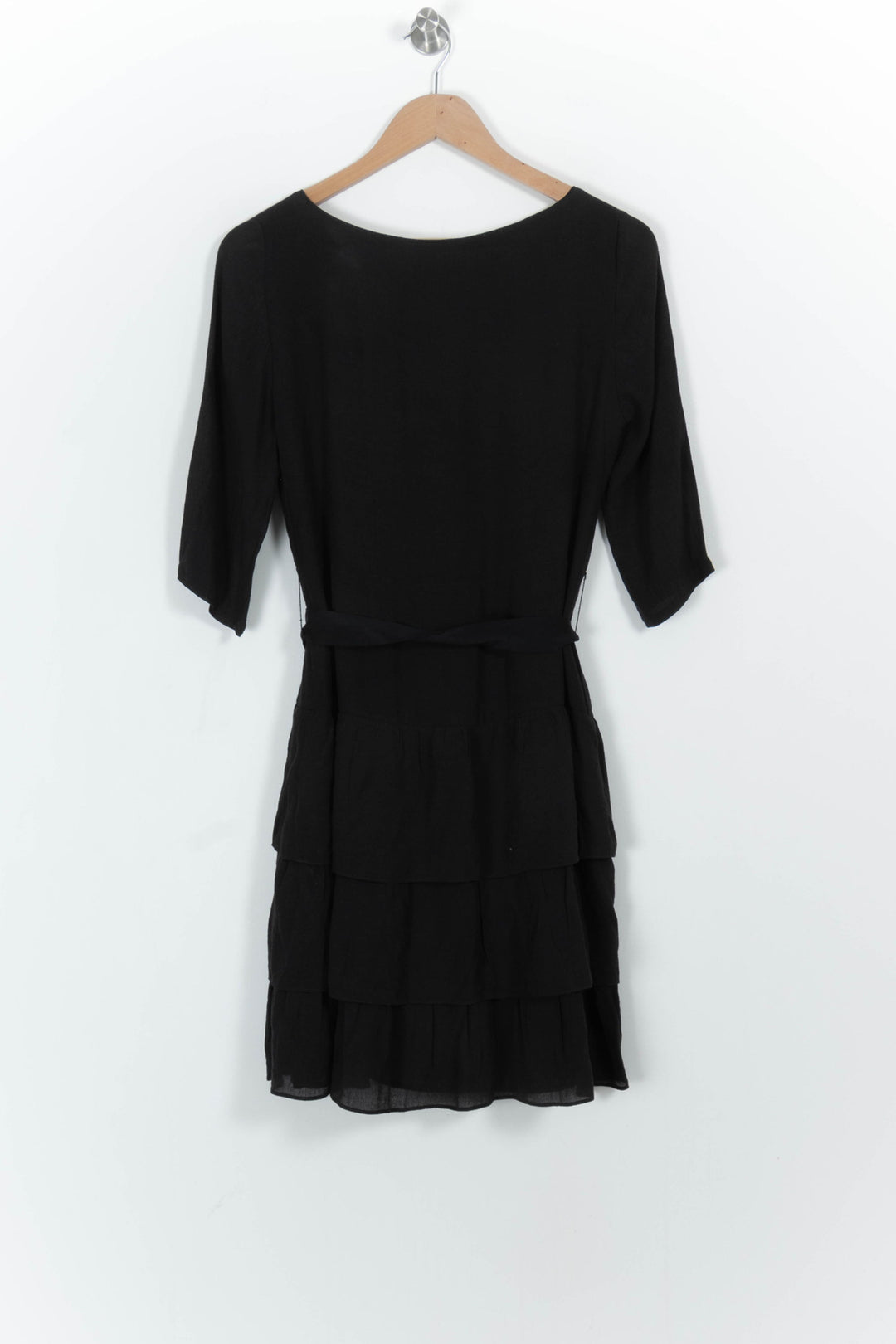 Robe Courte Noire - Taille M/38 de la marque Sandro | PARAD37846 - Vendu par Paradigme - Image 4
