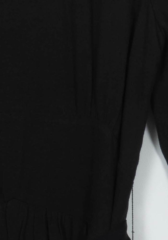 Robe Courte Noire - Taille M/38 de la marque Sandro | PARAD37846 - Vendu par Paradigme - Image 3