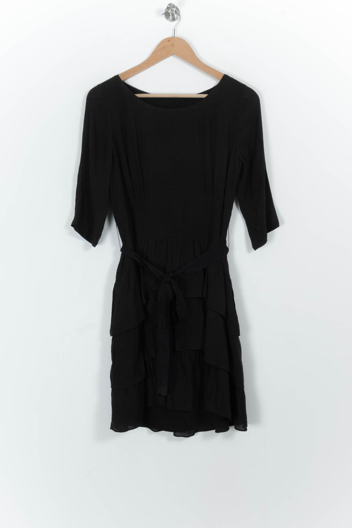 Robe Courte Noire - Taille M/38 de la marque Sandro | PARAD37846 - Vendu par Paradigme - Image 2