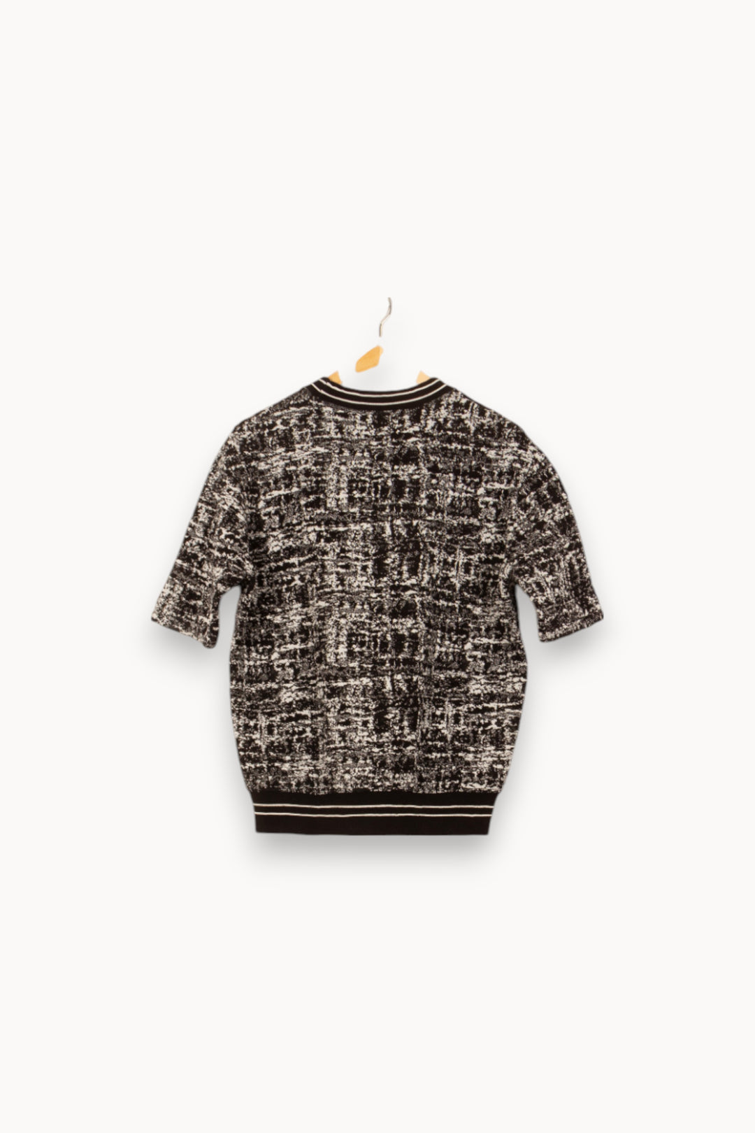 Pull Noir et Blanc - Taille S/36 de la marque Sandro | PARAD37851 - Vendu par Paradigme - Image 4