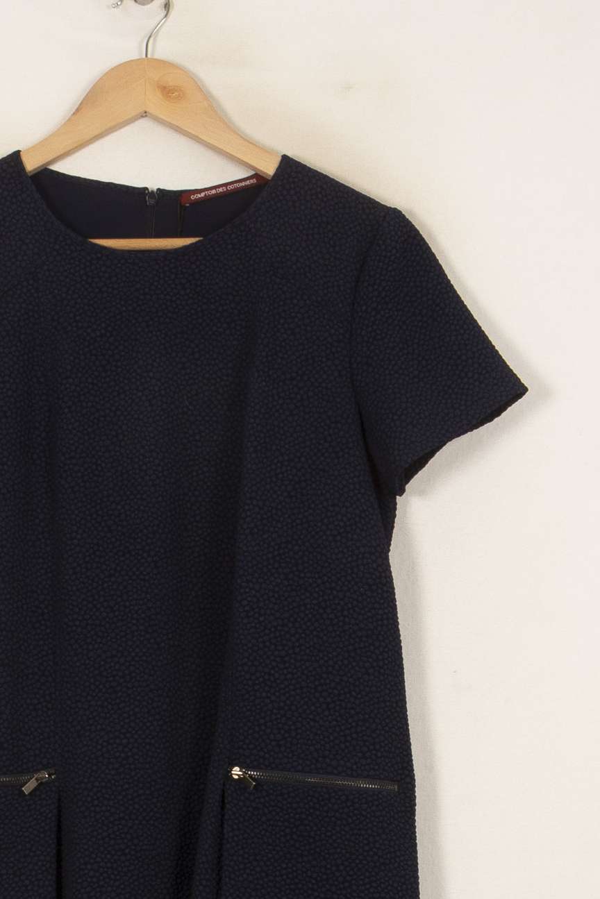 Robe Courte Bleue - Taille M/38 de la marque Comptoir des Cotonniers | PARAD37861 - Vendu par Paradigme - Image 3