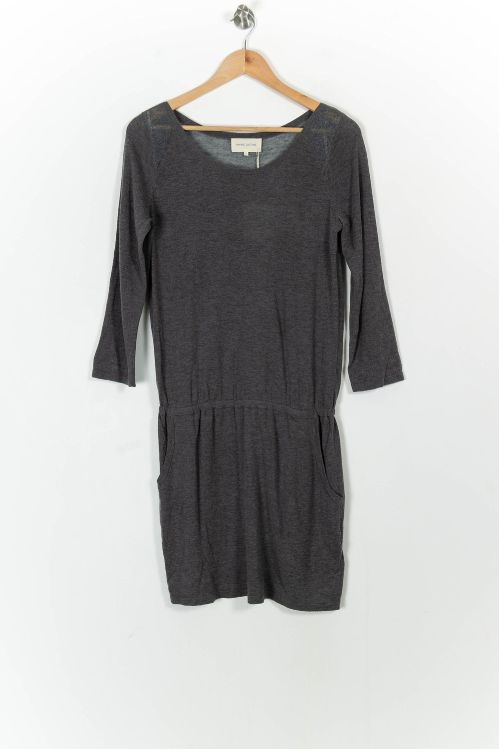 Robe Droite Grise - Taille M/38 de la marque Marie Sixtine | PARAD37869 - Vendu par Paradigme - Image 2