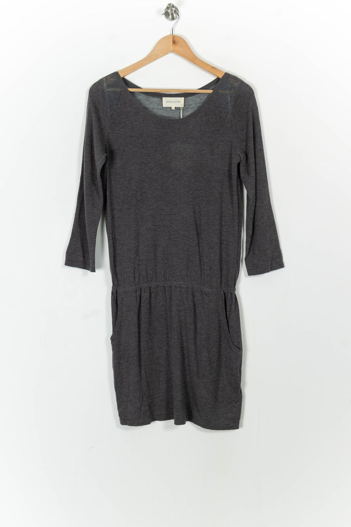 Robe Droite Grise - Taille M/38 de la marque Marie Sixtine | PARAD37869 - Vendu par Paradigme - Image 2