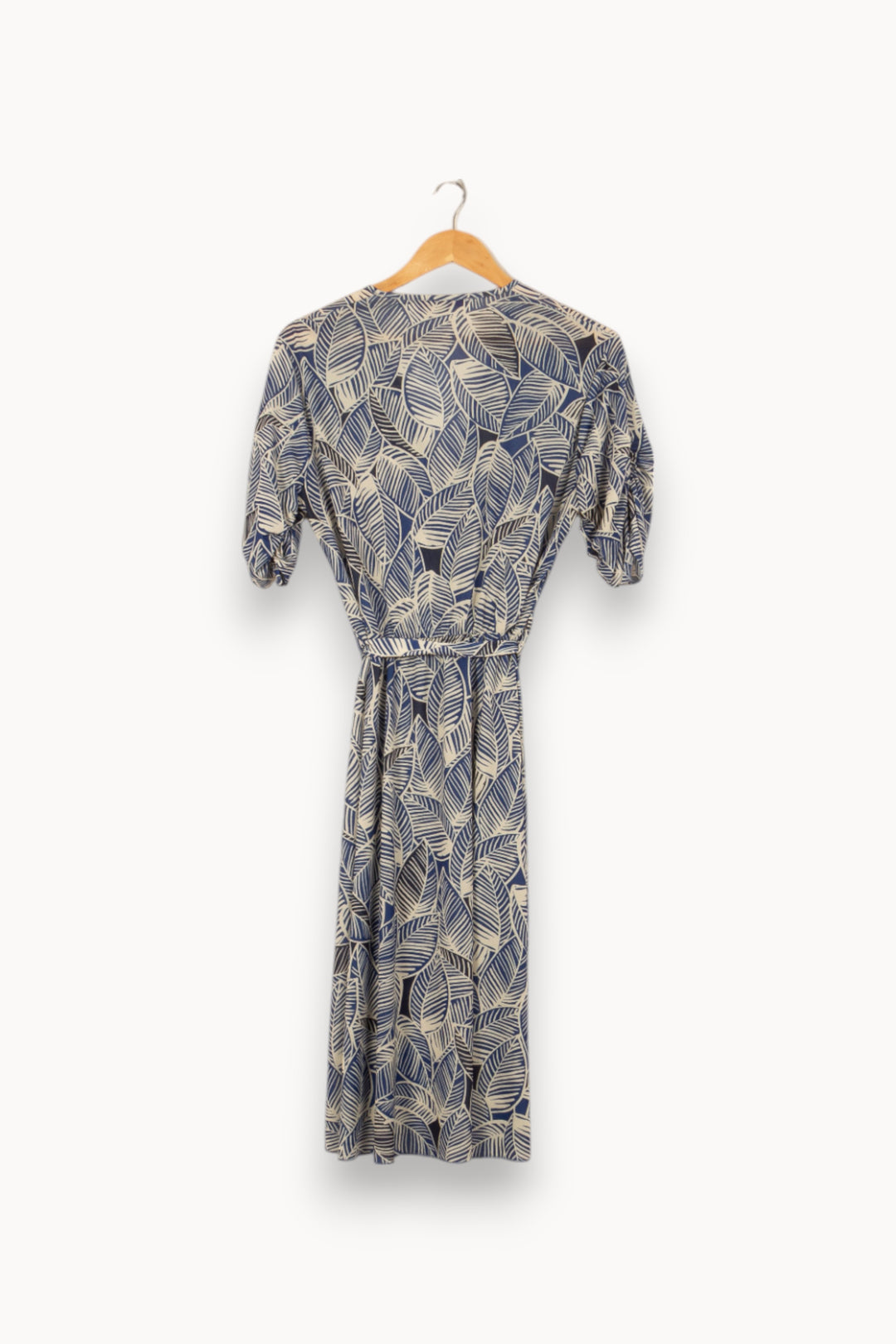Robe Longue Bleue et Beige - Taille XL/42 de la marque La Fée Maraboutée | PARAD37873 - Vendu par Paradigme - Image 4