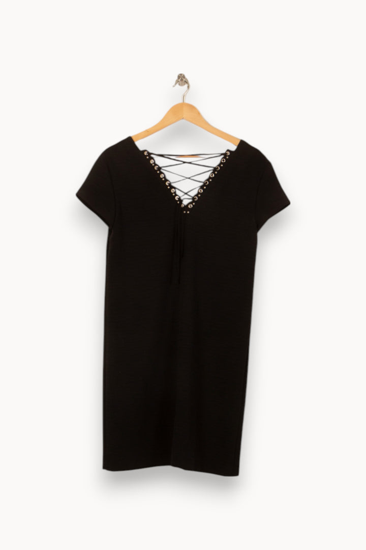 Robe Courte Noire - Taille S/36 de la marque IKKS | PARAD37879 - Vendu par Paradigme - Image 4