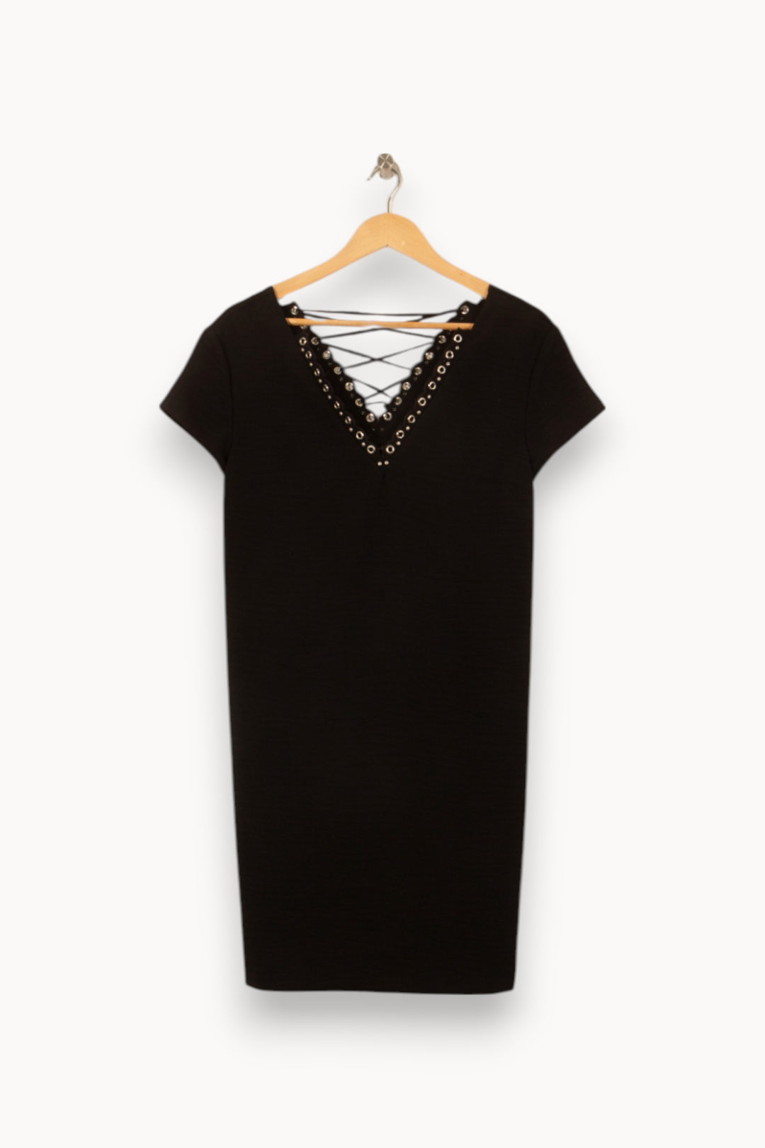 Robe Courte Noire - Taille S/36 de la marque IKKS | PARAD37879 - Vendu par Paradigme - Image 2