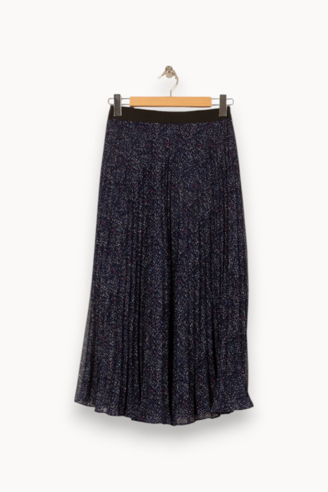 Jupe Plissée Bleue - Taille S/36 de la marque IKKS | PARAD37880 - Vendu par Paradigme - Image 4