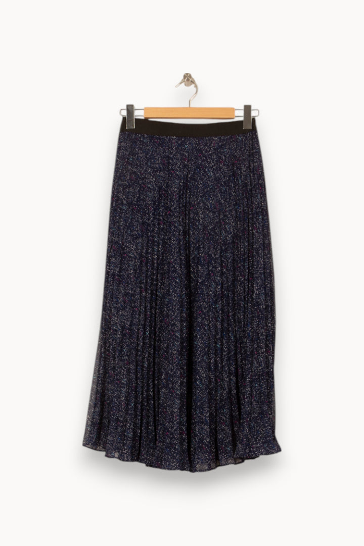 Jupe Plissée Bleue - Taille S/36 de la marque IKKS | PARAD37880 - Vendu par Paradigme - Image 4