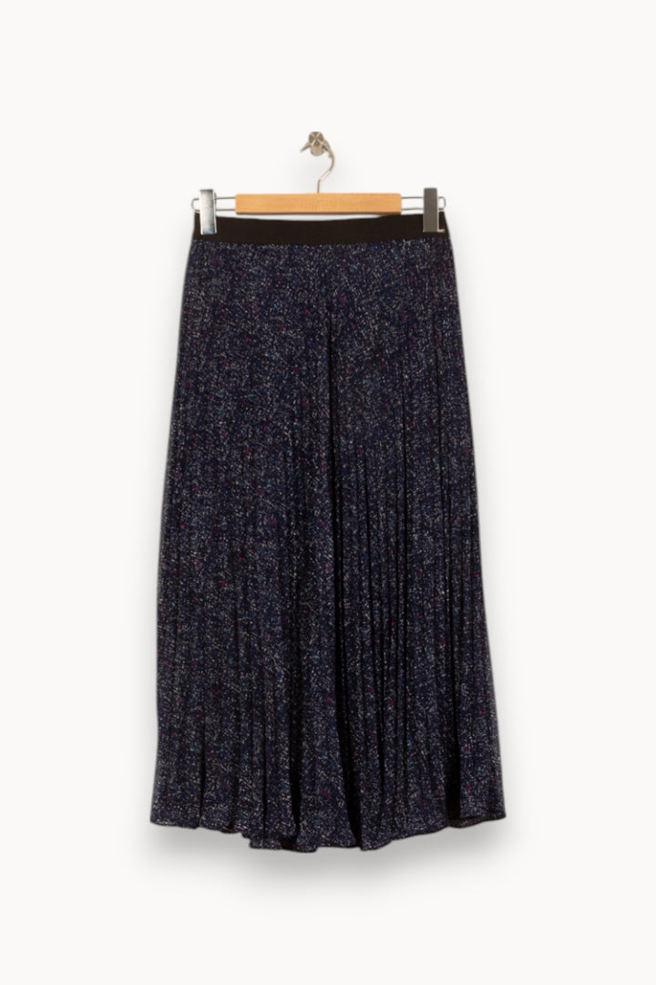 Jupe Plissée Bleue - Taille S/36 de la marque IKKS | PARAD37880 - Vendu par Paradigme - Image 2