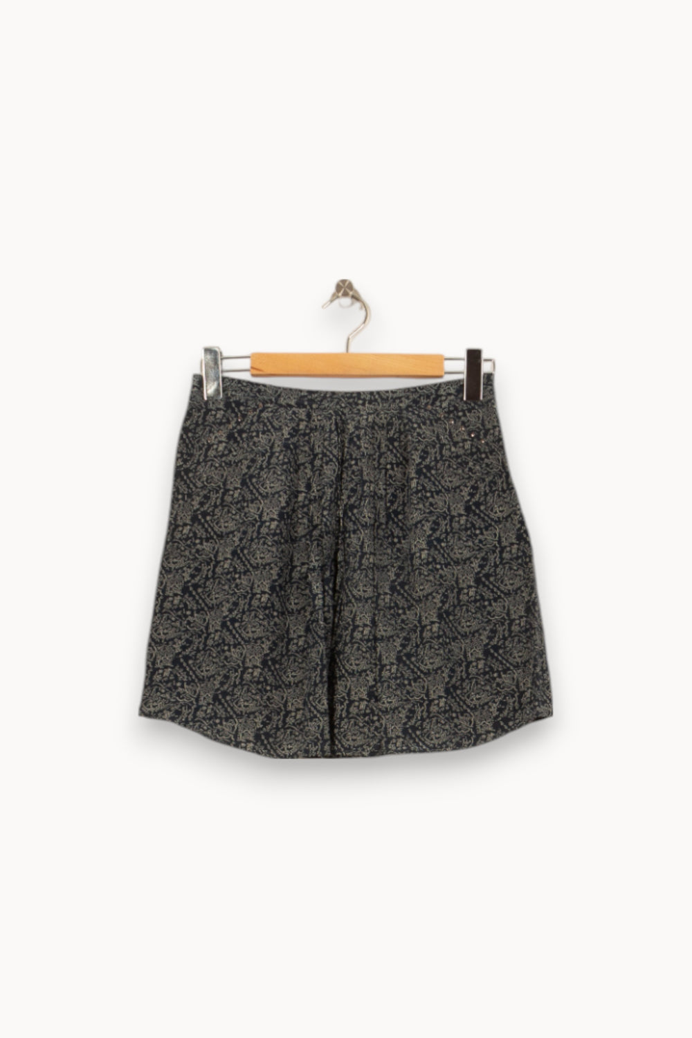 Jupe Courte Bleue - Taille S/36 de la marque Comptoir des Cotonniers | PARAD37885 - Vendu par Paradigme - Image 2