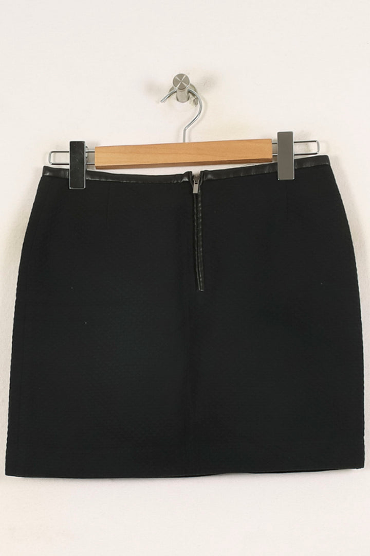 Jupe Courte Noire - Taille M/38 de la marque Comptoir des Cotonniers | PARAD37886 - Vendu par Paradigme - Image 4