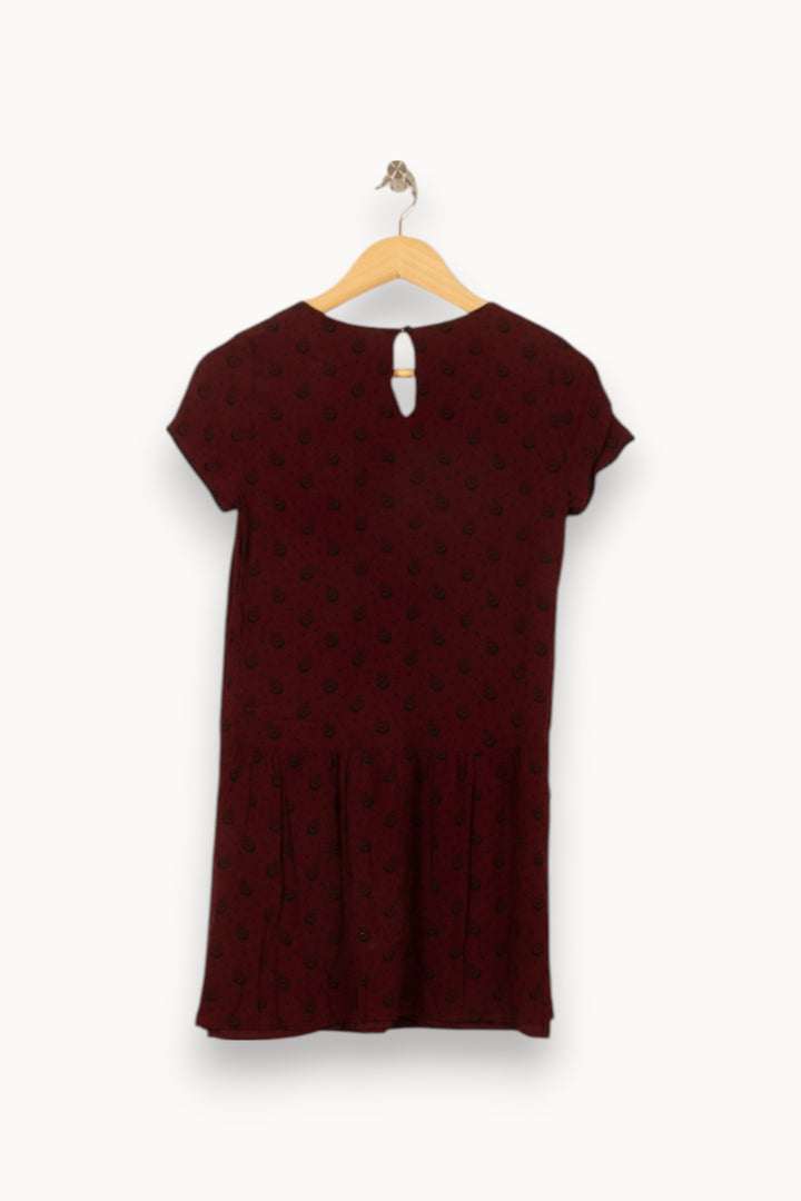 Robe Courte Bordeaux - Taille XS/34 de la marque Comptoir des Cotonniers | PARAD37891 - Vendu par Paradigme - Image 4