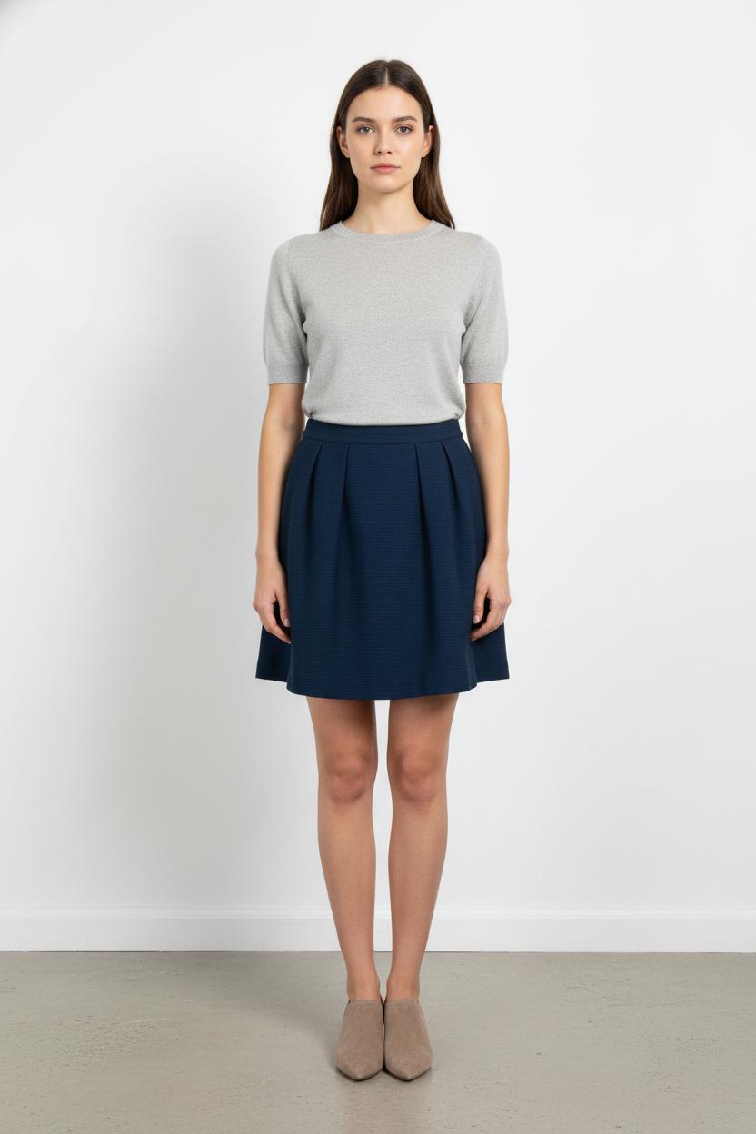 Jupe Plissée Bleue - Taille S/36 de la marque Pablo | PARAD37895 - Vendu par Paradigme - Image 1