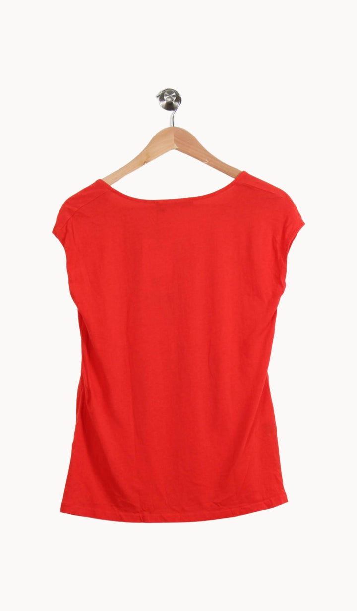 Blouse Rouge - Taille S/36 de la marque Comptoir des Cotonniers | PARAD37896 - Vendu par Paradigme - Image 4