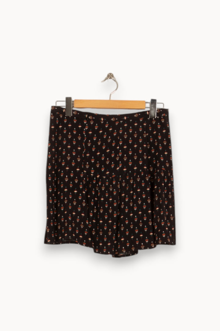 Jupe Évasée Noire - Taille S/36 de la marque ba&sh | PARAD37898 - Vendu par Paradigme - Image 4