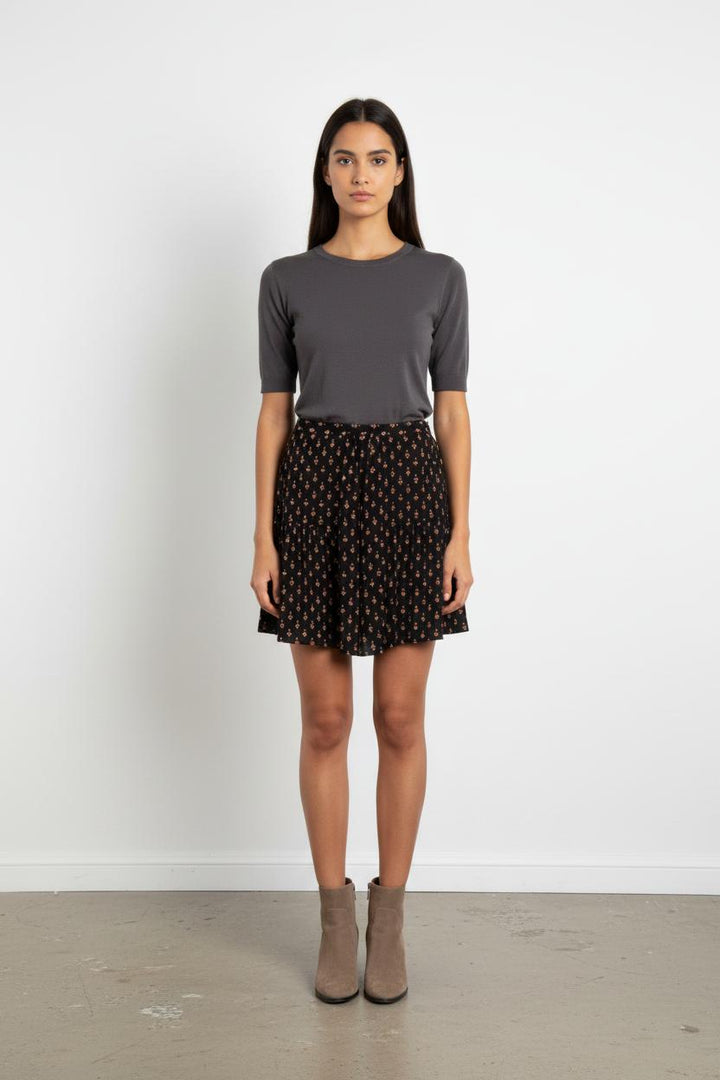 Jupe Évasée Noire - Taille S/36