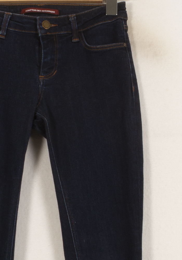 Jean Slim Bleu - Taille XS/34 de la marque Comptoir des Cotonniers | PARAD37938 - Vendu par Paradigme - Image 3
