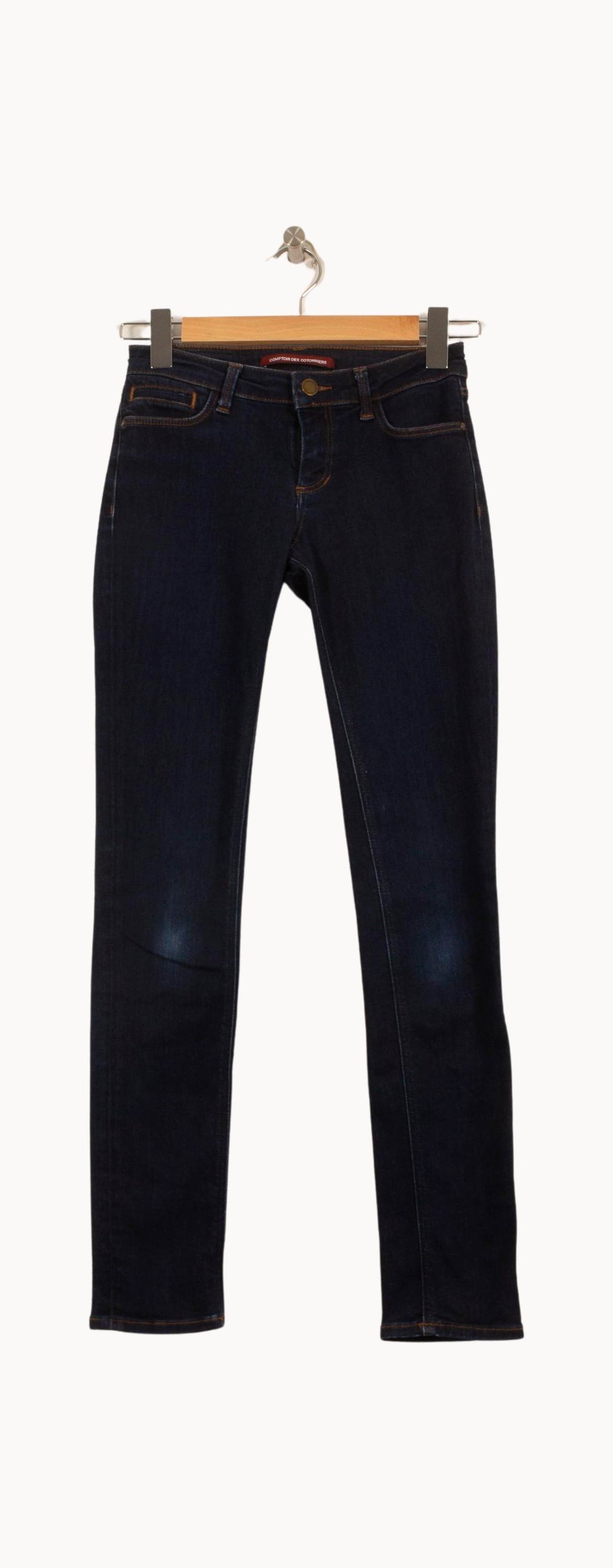 Jean Slim Bleu - Taille XS/34 de la marque Comptoir des Cotonniers | PARAD37938 - Vendu par Paradigme - Image 2