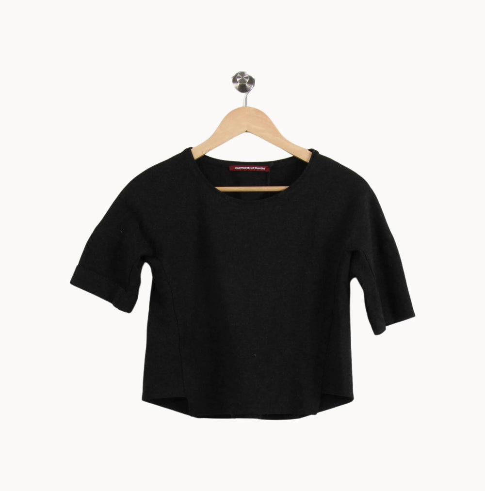 Pull Noir - Taille XS/34 de la marque Comptoir des Cotonniers | PARAD37942 - Vendu par Paradigme - Image 2
