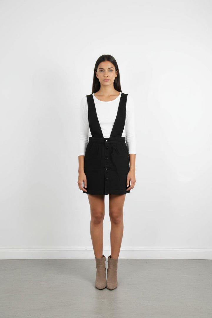 Robe Salopette Noire - Taille S/36