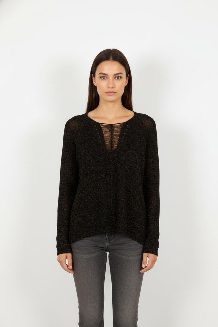 Pull Noir - Taille M/38