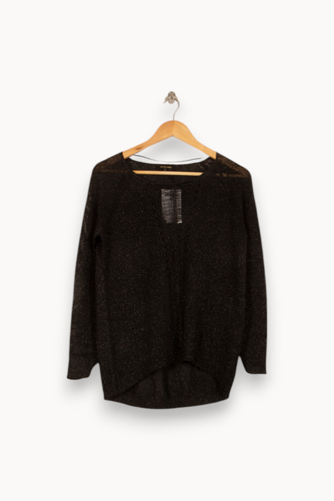 Pull Noir - Taille M/38 de la marque Gerard Darel | PARAD37962 - Vendu par Paradigme - Image 2