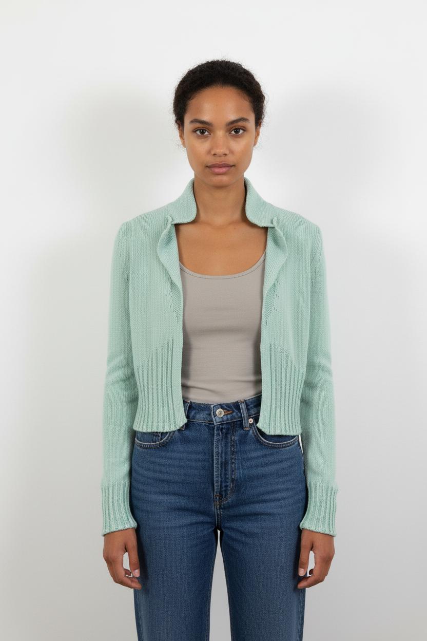 Cardigan Vert - Taille M/38