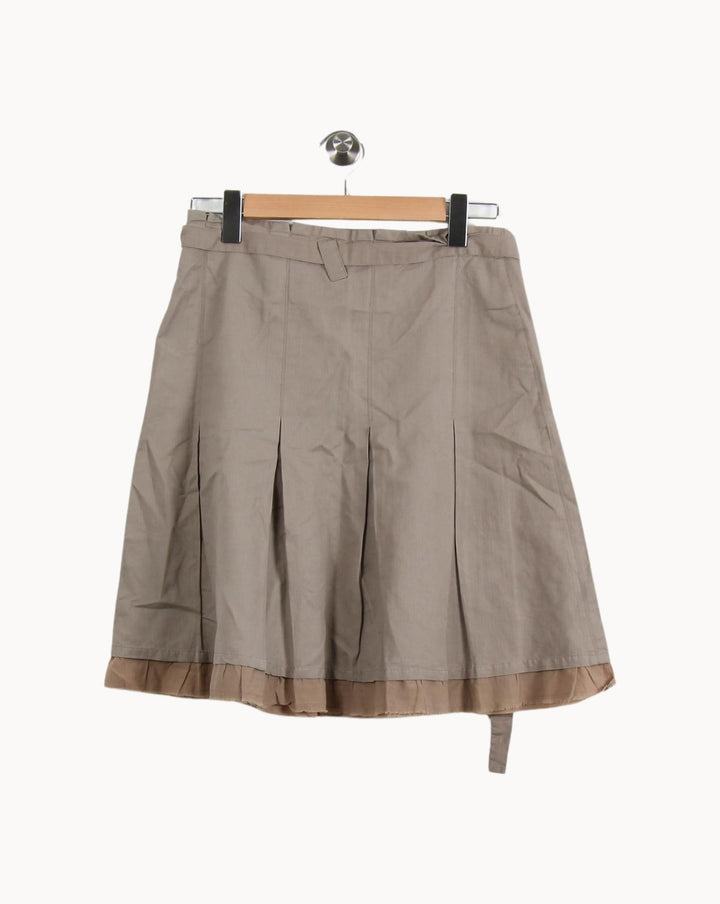Jupe Courte Beige - Taille M/38 de la marque Essentiel Antwerp | PARAD37972 - Vendu par Paradigme - Image 4