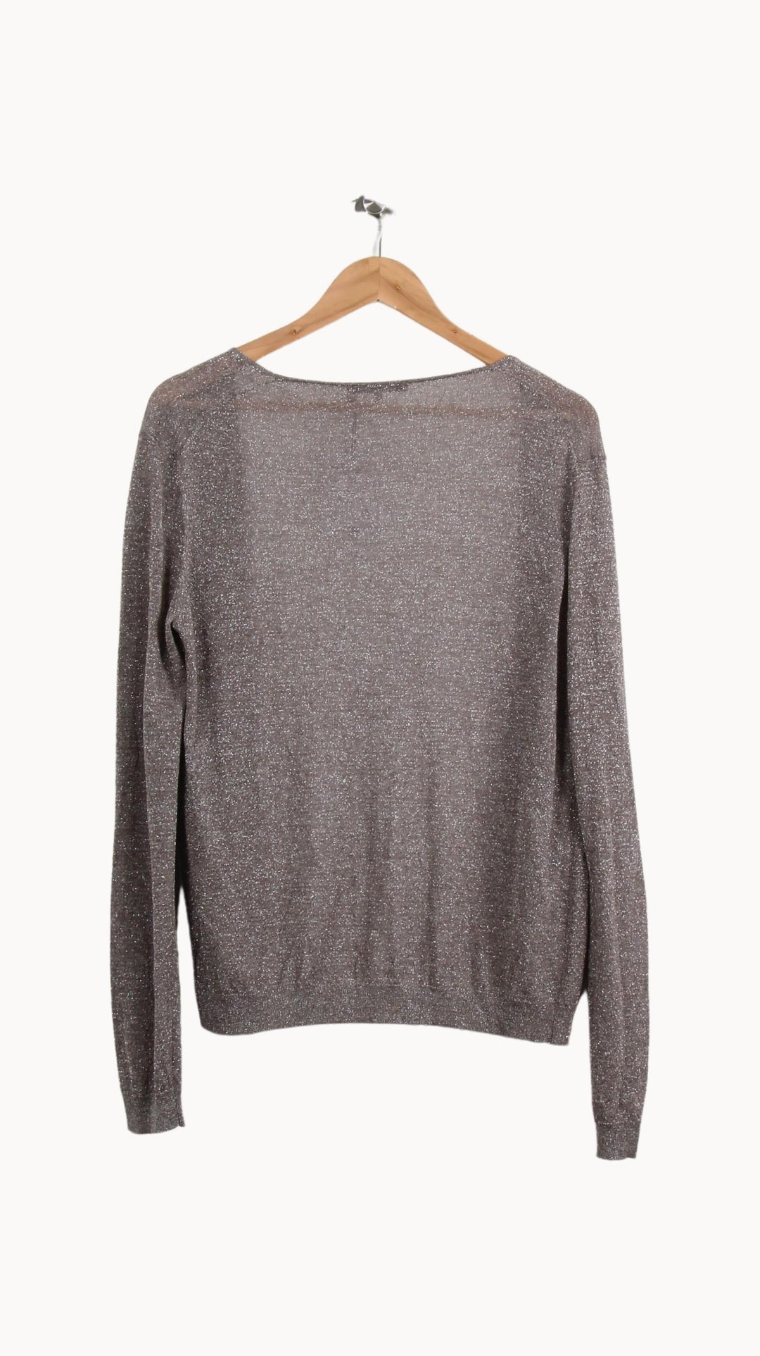 Cardigan Marron - Taille L/40 de la marque Gerard Darel | PARAD37975 - Vendu par Paradigme - Image 4