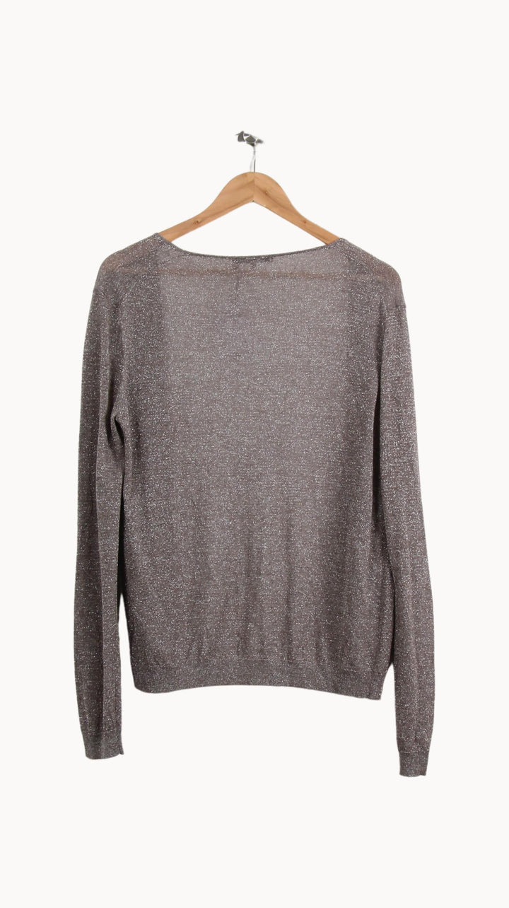 Cardigan Marron - Taille L/40 de la marque Gerard Darel | PARAD37975 - Vendu par Paradigme - Image 4