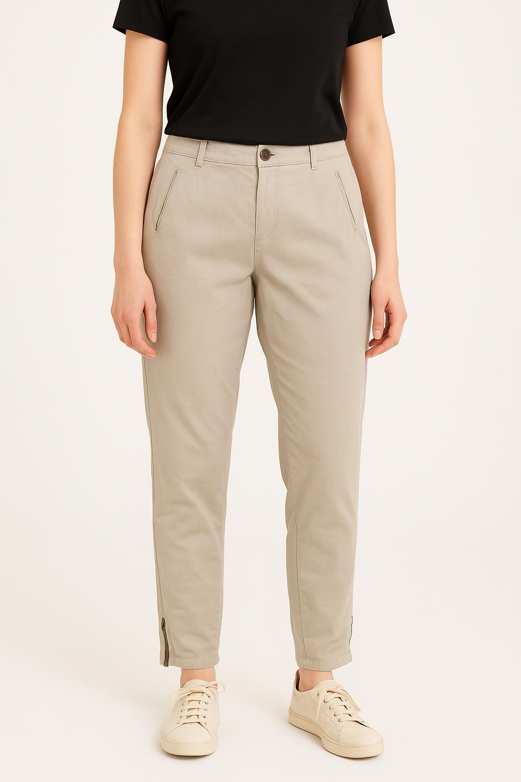 Pantalon Beige - Taille XL/42 de la marque IKKS | PARAD37977 - Vendu par Paradigme - Image 1