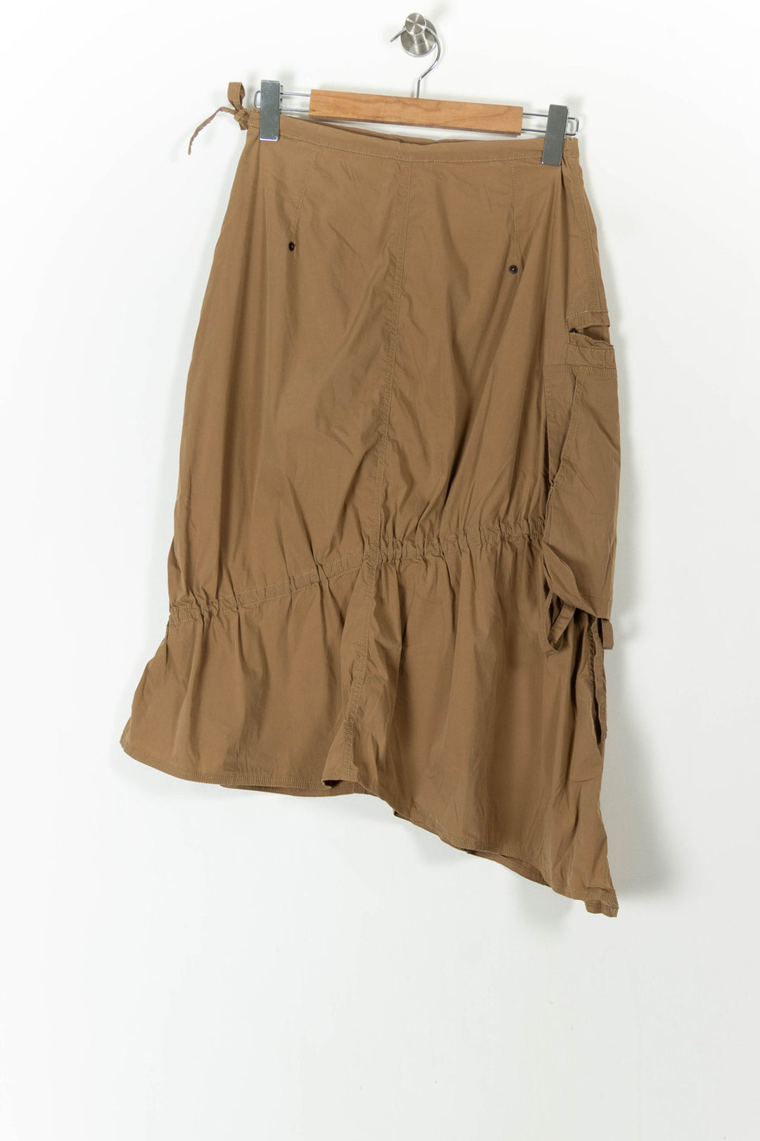 Jupe Asymétrique Marron - Taille S/36 de la marque IKKS | PARAD37978 - Vendu par Paradigme - Image 4