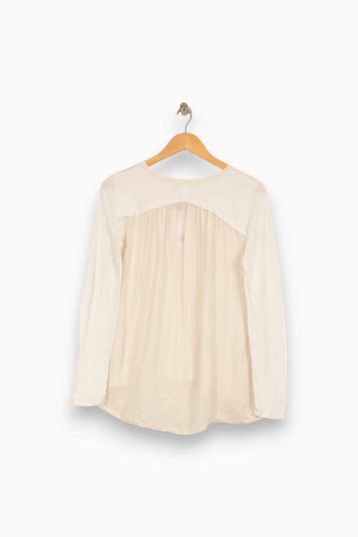 Blouse Blanche - Taille S/36 de la marque Comptoir des Cotonniers | PARAD37983 - Vendu par Paradigme - Image 4
