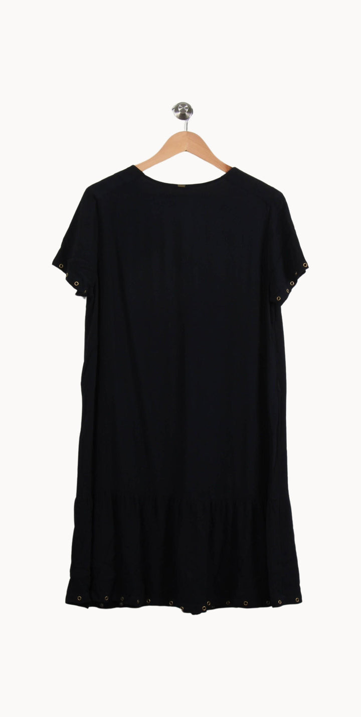 Robe Courte Bleue - Taille L/40 de la marque IKKS | PARAD37988 - Vendu par Paradigme - Image 4
