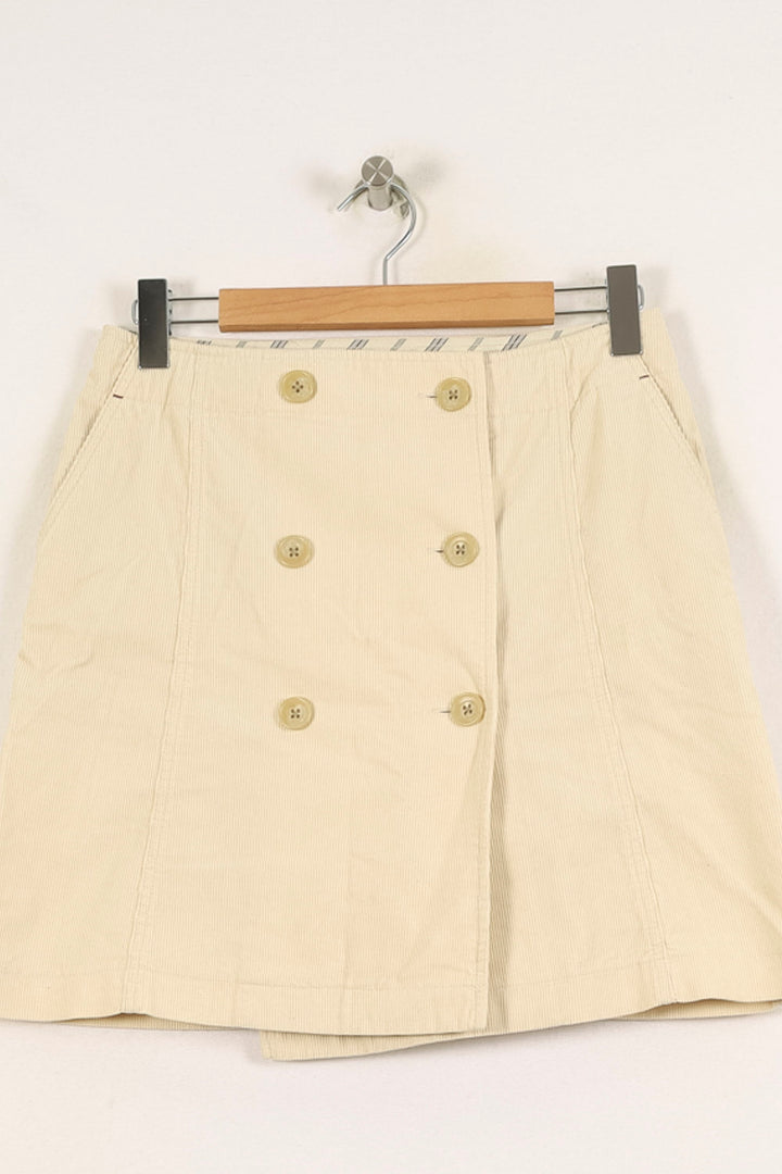 Jupe Courte Beige - Taille M/38 de la marque Ines de la Fressange Paris | PARAD37991 - Vendu par Paradigme - Image 2