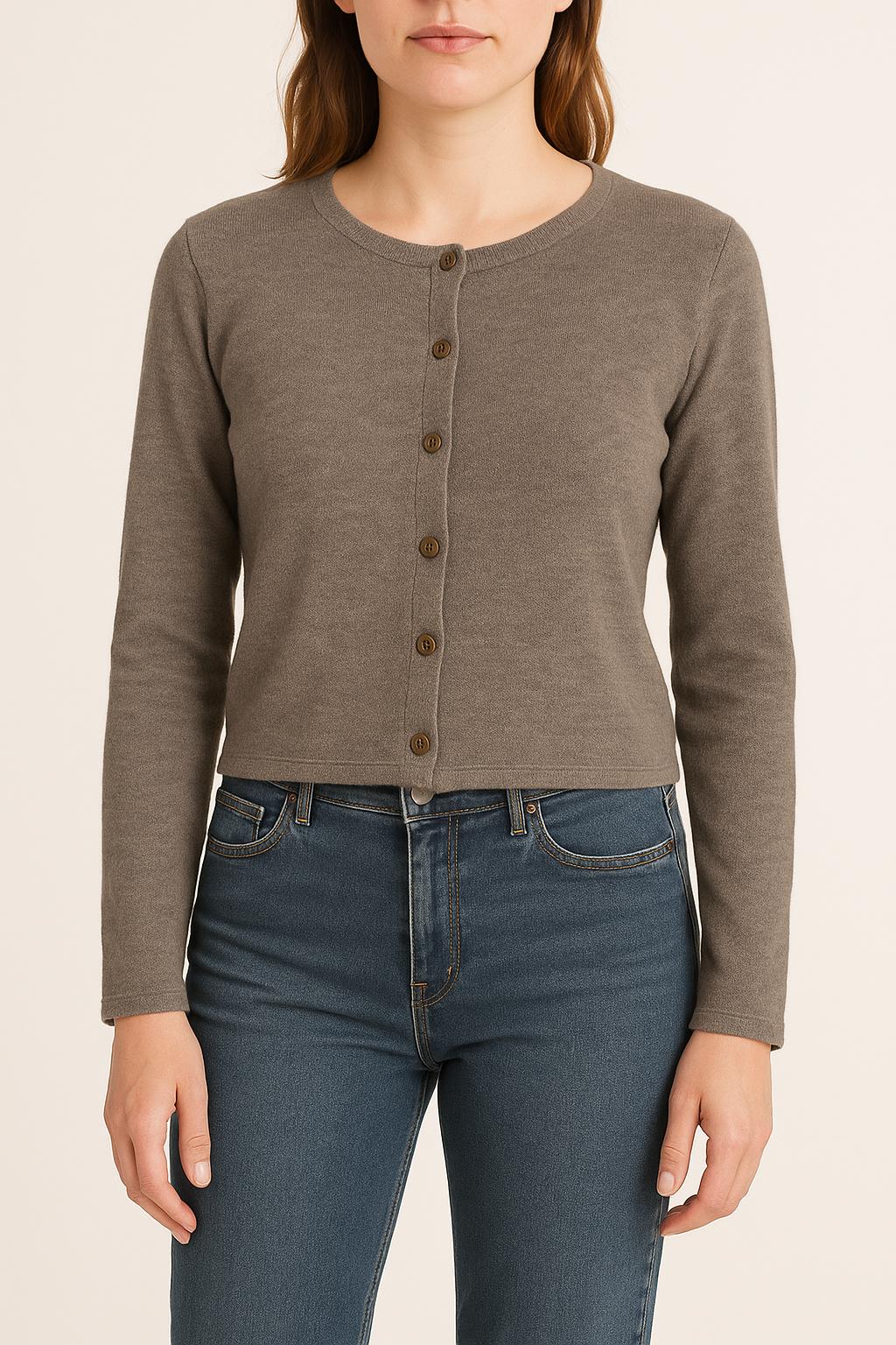 Cardigan Gris - Taille M/38 de la marque Caroll | PARAD38000 - Vendu par Paradigme - Image 1