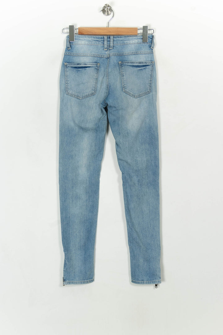 Jean Slim Bleu - Taille XS/34 de la marque Sandro | PARAD38008 - Vendu par Paradigme - Image 5